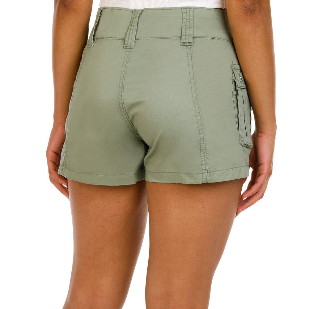 NWT YMI Juniors Cargo Shorts Green Sz 9 - Picture 3 of 9